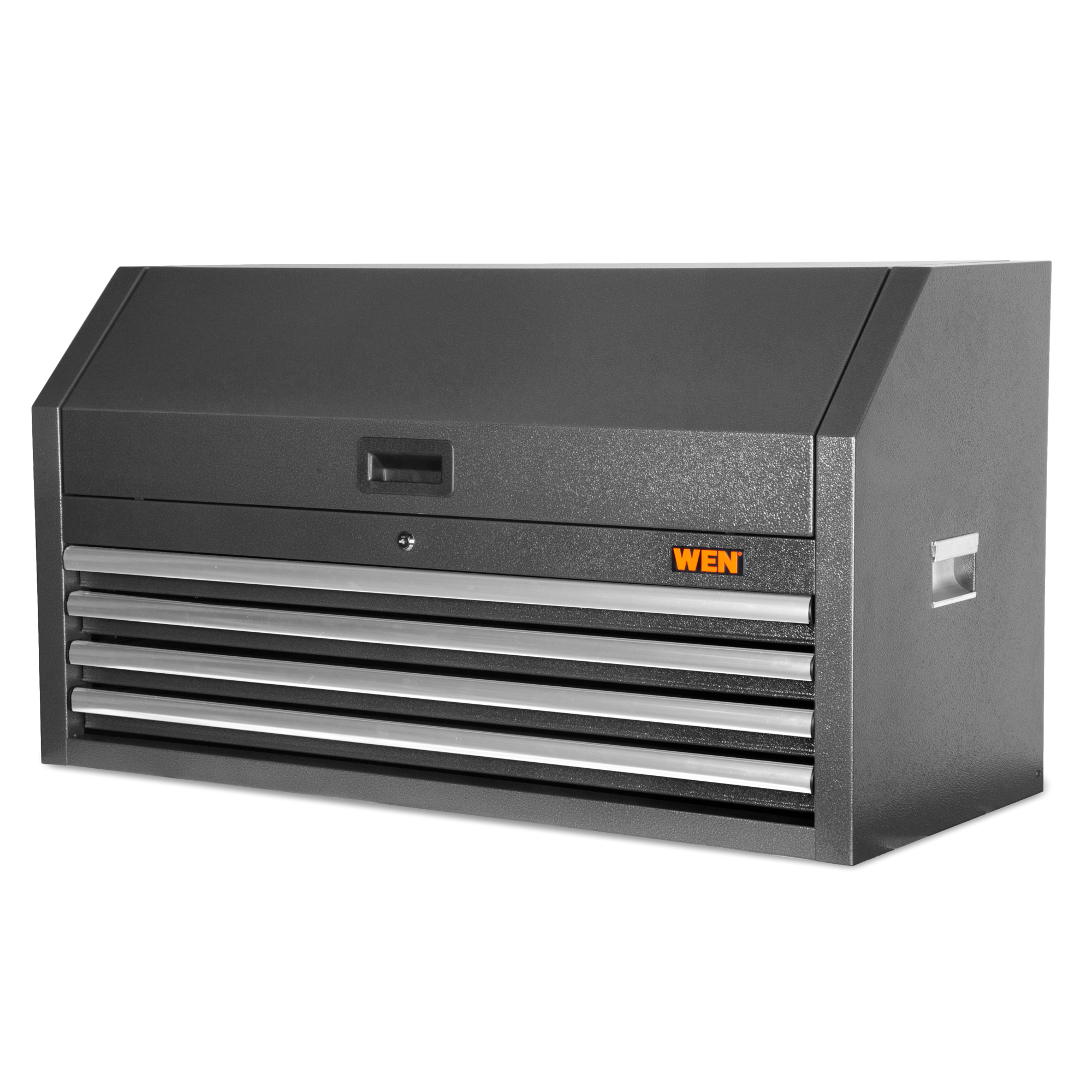 WEN, 42in. Premium Tool Chest w/ 21-Gauge Steel, Outlets, Width 42 in, Height 23 in, Color Black, Model# GG421T